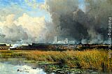 Famous Passing Paintings - Passing Storm Ely